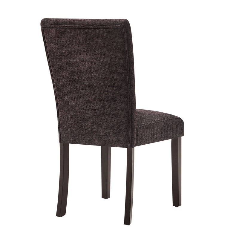 D8212 - 5 Piece Dining Room Set (Dining Table With 4 Dining Chairs) - Dark Brown