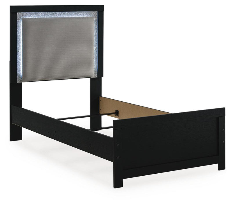 Maeling - Upholstered Panel Bed