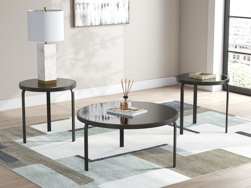 Dorylin - Occasional Table Set (Set of 3) - Black