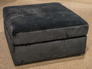 Ashford Heights - Oversized Accent Ottoman - Onyx - Furniture Source (IA) 