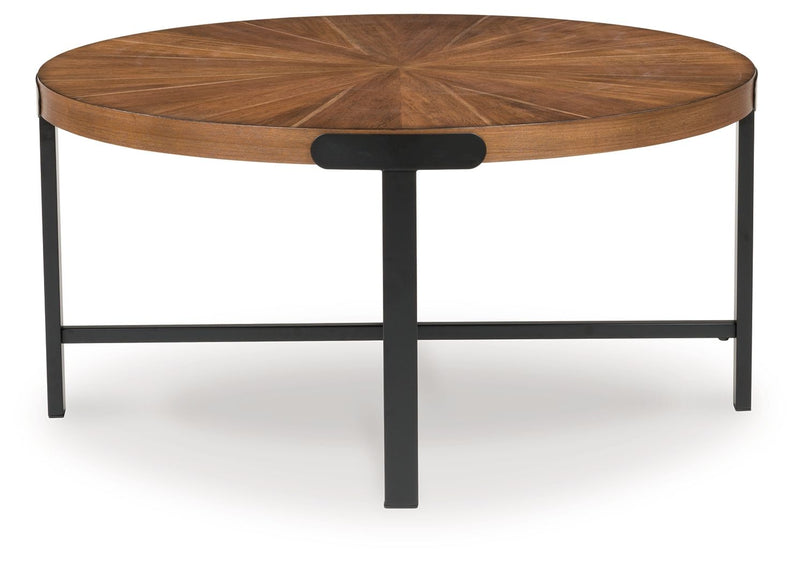 Crosstrail - Occasional Table Set (Set of 3) - Brown