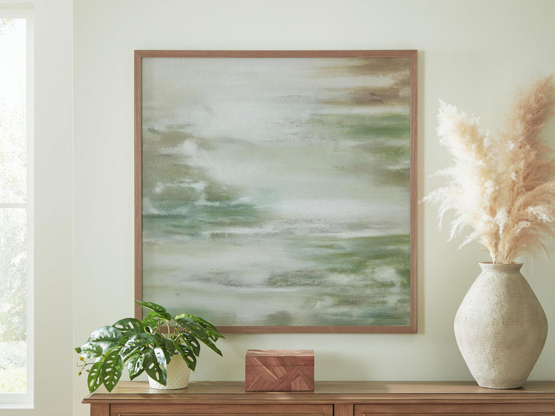 Daybourne - Wall Art - Green / Brown / White