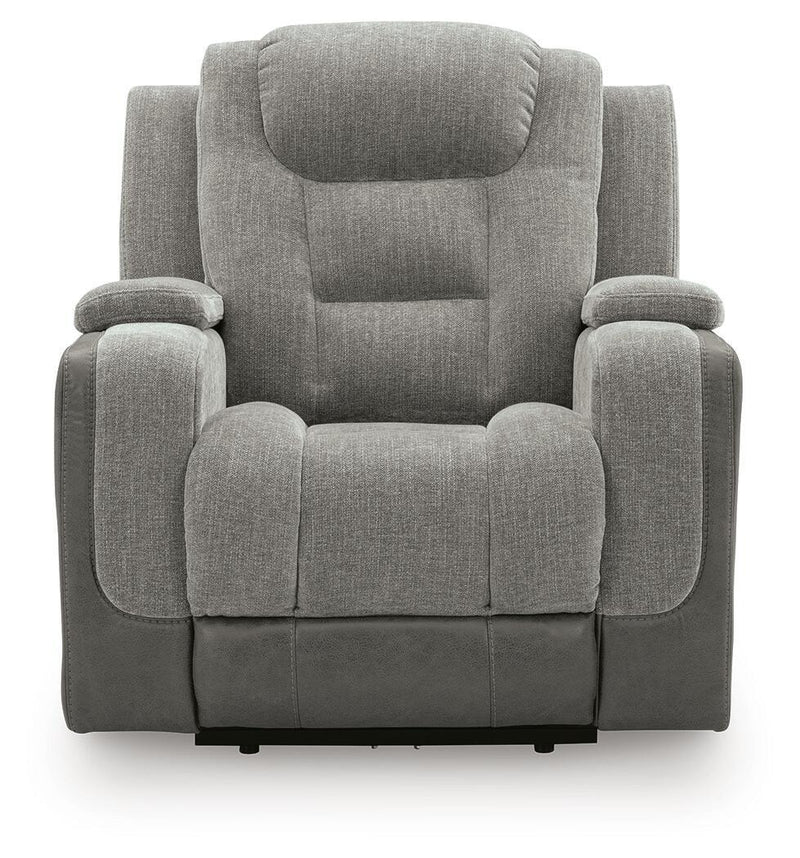 Mixed Motion - Power Recliner With Adjustable Headrest
