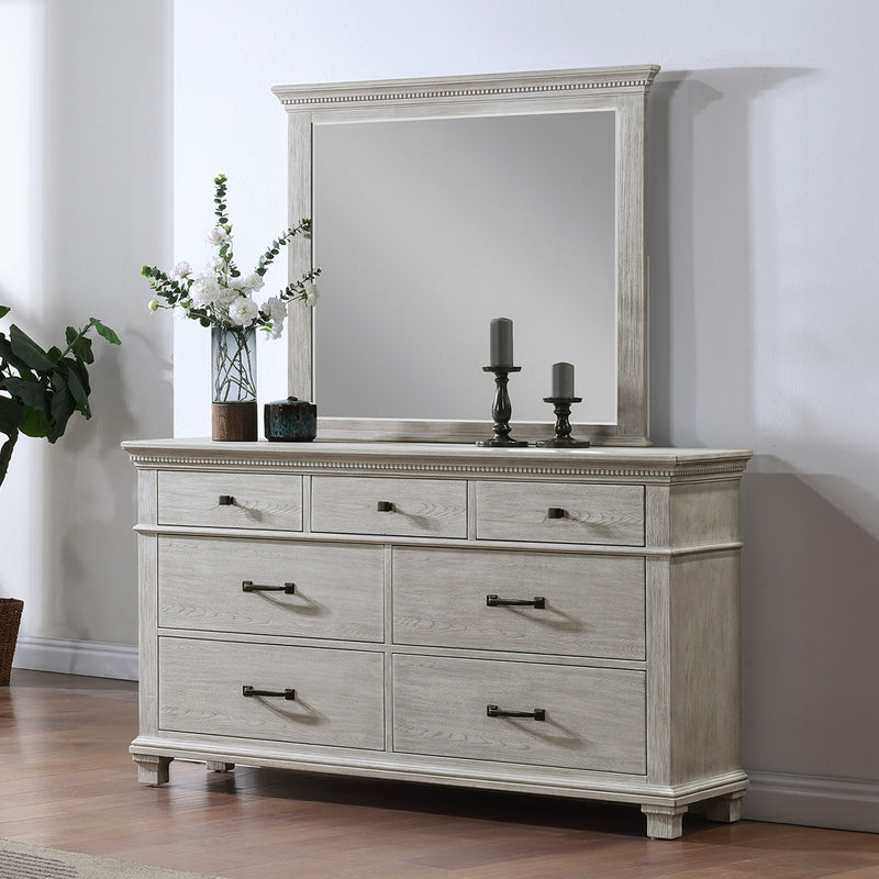 Silver Sands - Mirror - Gray