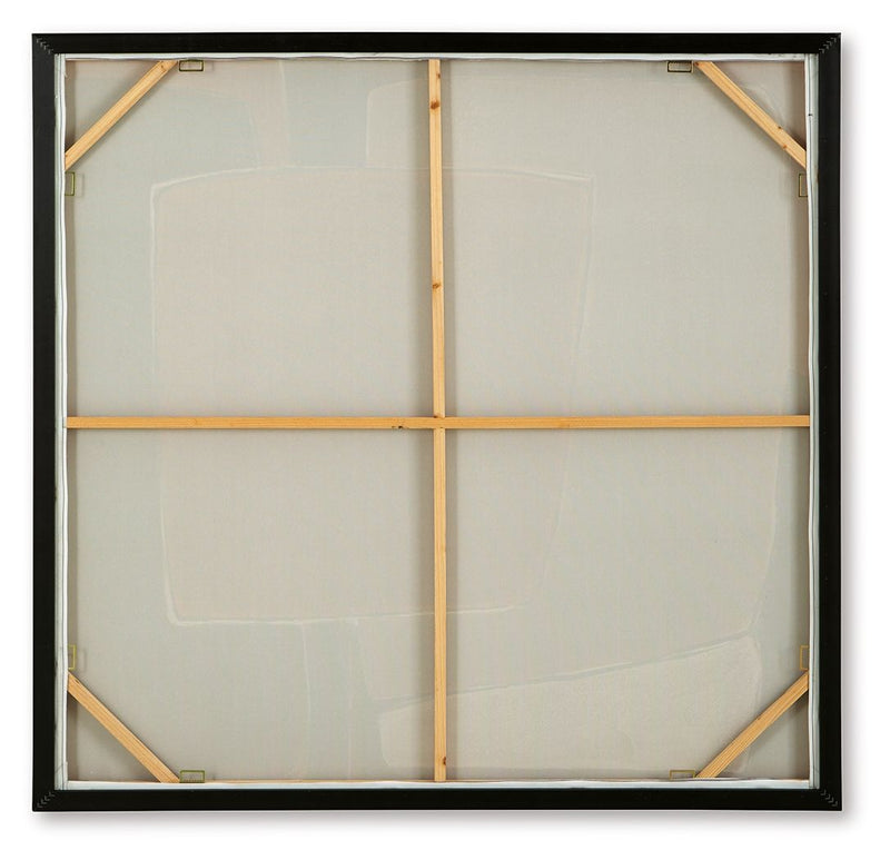 Actman - Wall Art - Cream / Brown / Gray