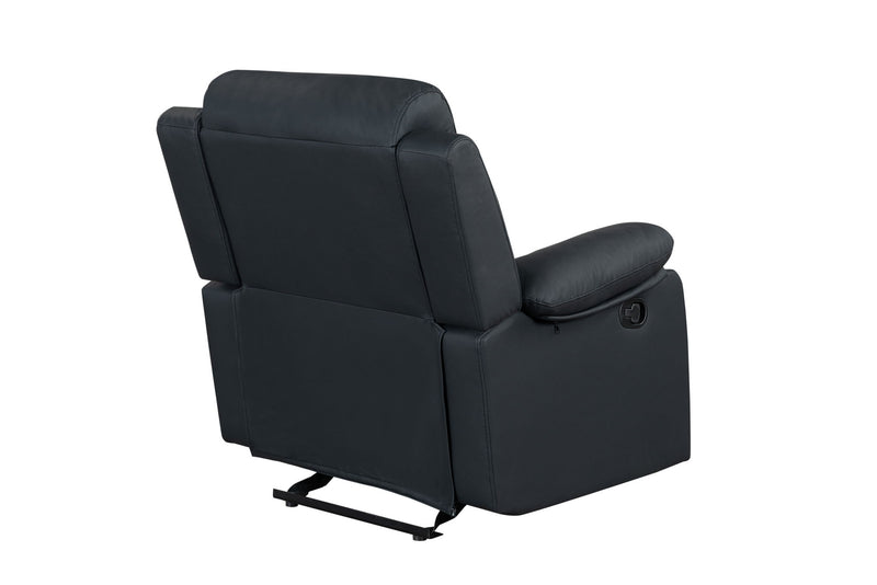 U6026 - Glider Recliner With LED - Black