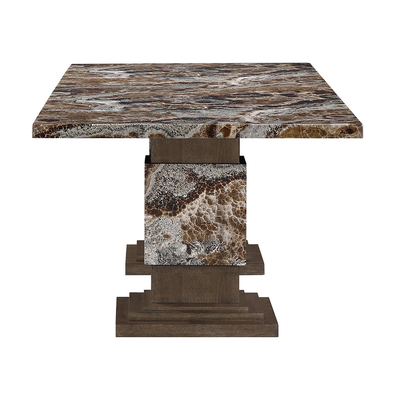 D12DT - Dining Table - Brown
