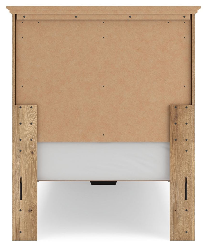 Makidern - Panel Storage Bed