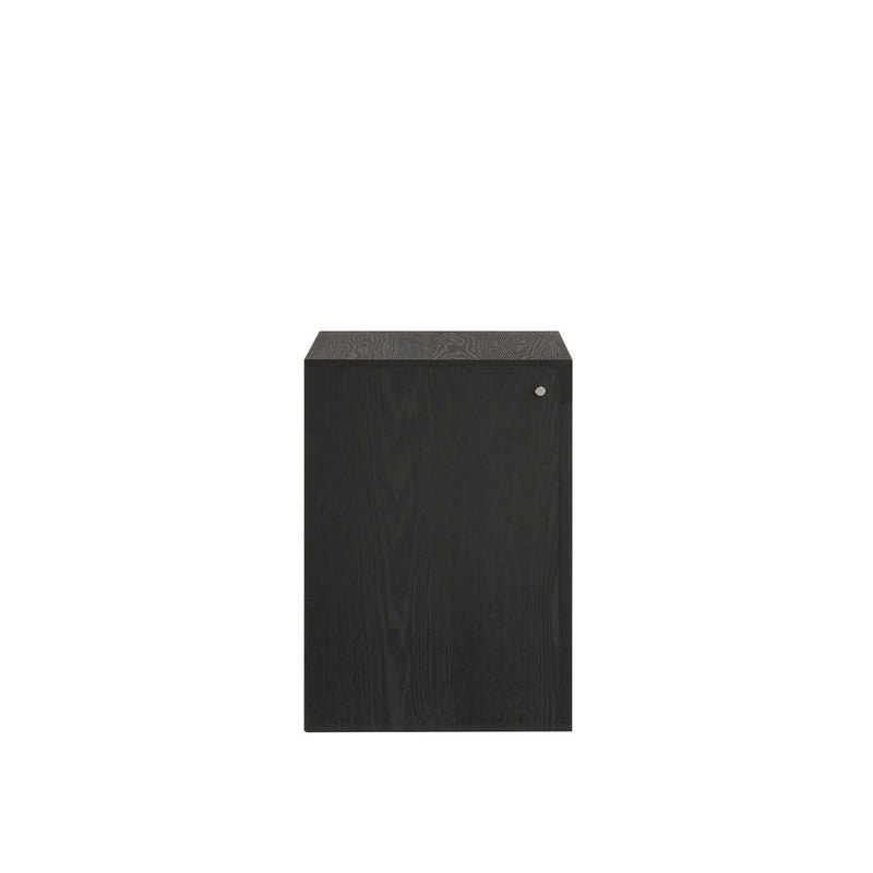 Asher - Nightstand With LED Light - Smoke - Furniture Source (IA) 