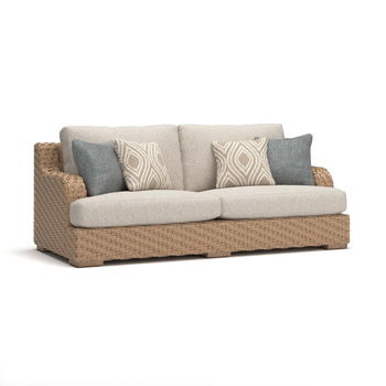 Wrights Beach - Sofa With Cushion - Beige - Furniture Source (IA) 