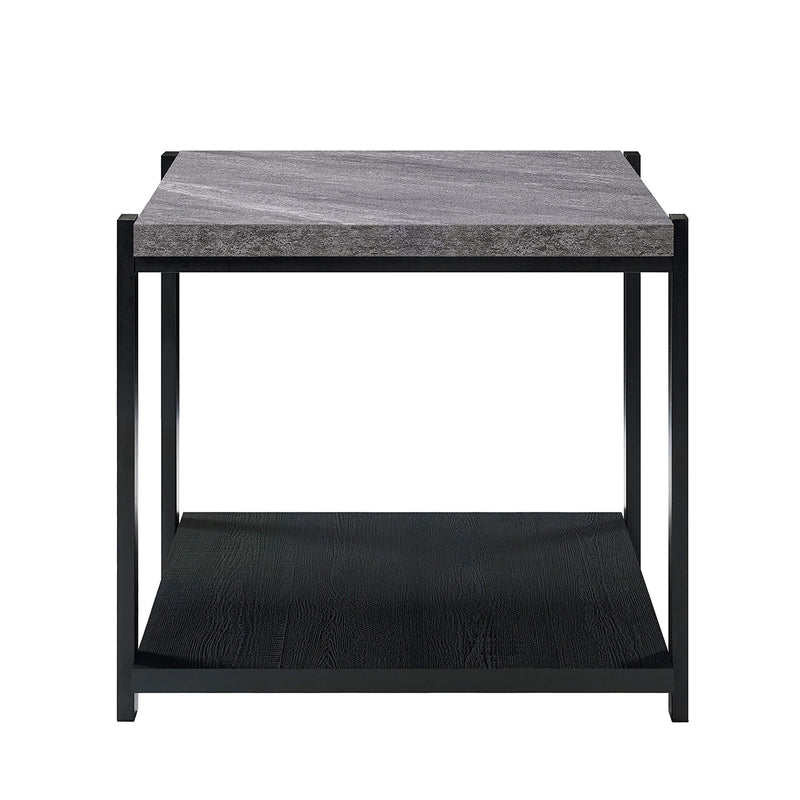 Linea - 3 Piece Occasional Set (1 Coffee & 2 End Tables) - Dark Gray