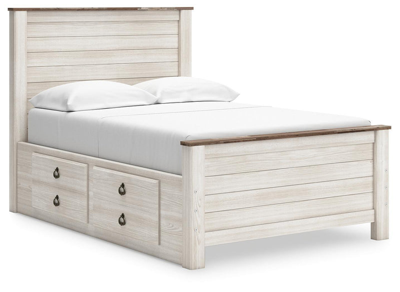 Willowton - Panel Bed
