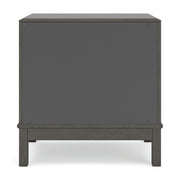 Mazing - Two Drawer Night Stand - Gray - Furniture Source (IA) 