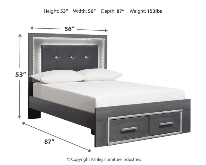 Lodanna - Panel Bed