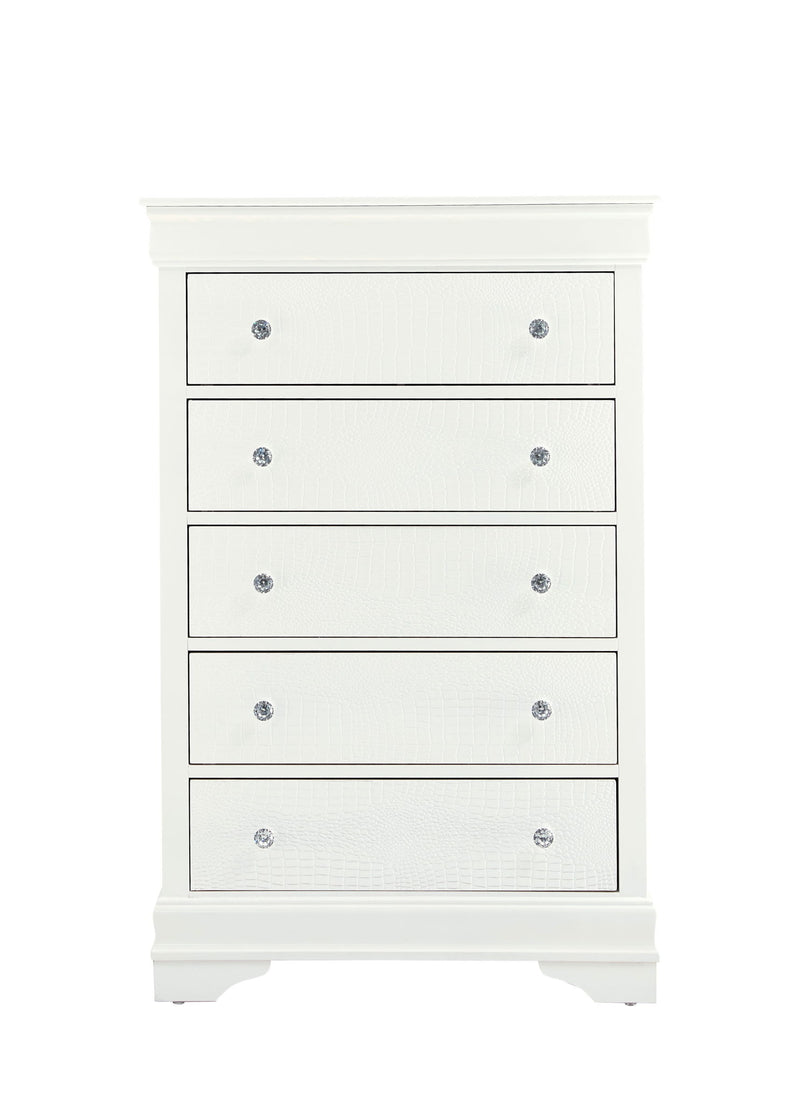 Pompei - Chest - Metallic White