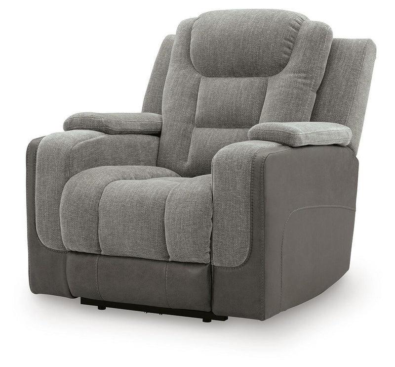 Mixed Motion - Power Recliner With Adjustable Headrest
