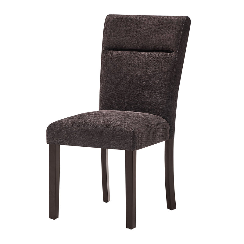 D8212 - 5 Piece Dining Room Set (Dining Table With 4 Dining Chairs) - Dark Brown
