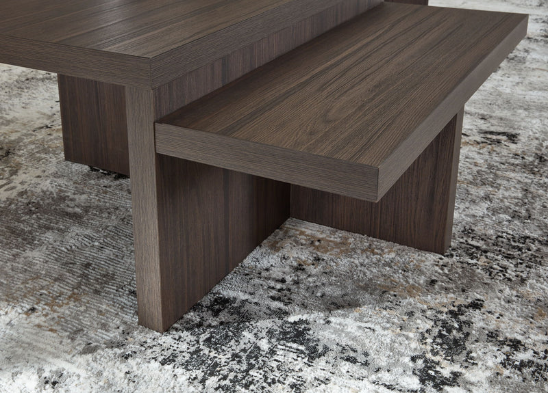 Zendex - Occasional Table Set (Set of 2) - Brown