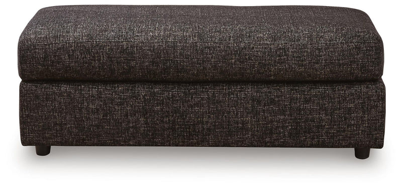 Lentiz - Oversized Accent Ottoman - Onyx