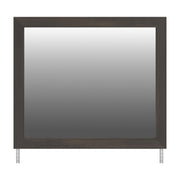 Vonitta Bay - Bedroom Mirror - Dark Brown - Furniture Source (IA) 