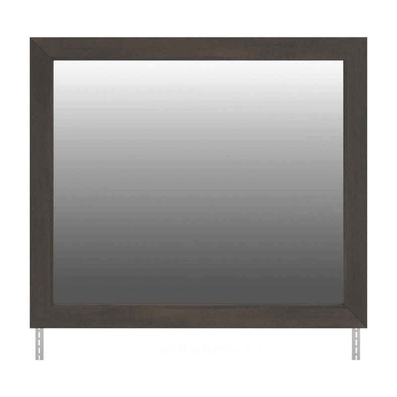 Vonitta Bay - Bedroom Mirror - Dark Brown - Furniture Source (IA) 