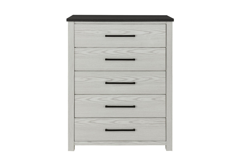 Ava - 5 Piece Queen Bedroom Set - Beige
