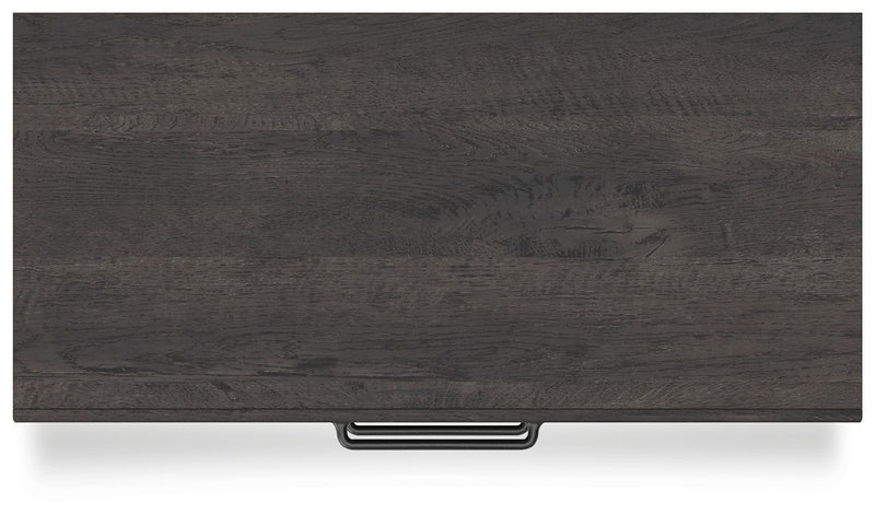 Hollivern - Five Drawer Chest - Dark Gray