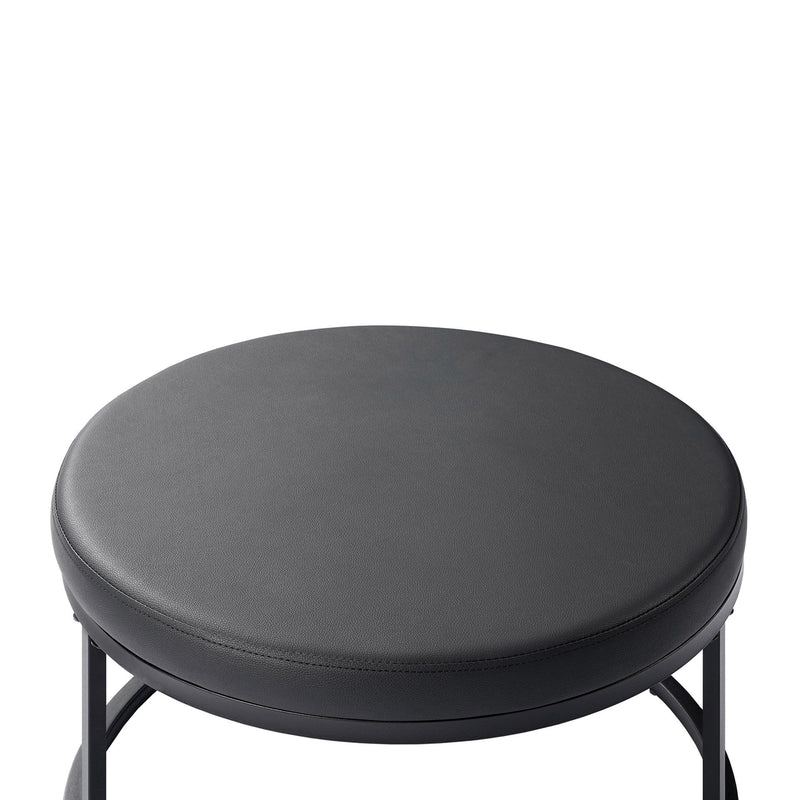 Forma - 4 Piece Occasional Set (1 Coffee, 1 Large End Table & 1 Stool, 1 Small End Table) - Black / White / Gray