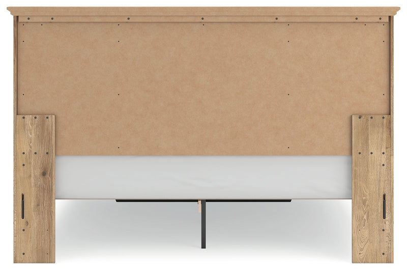 Makidern - Panel Storage Bed